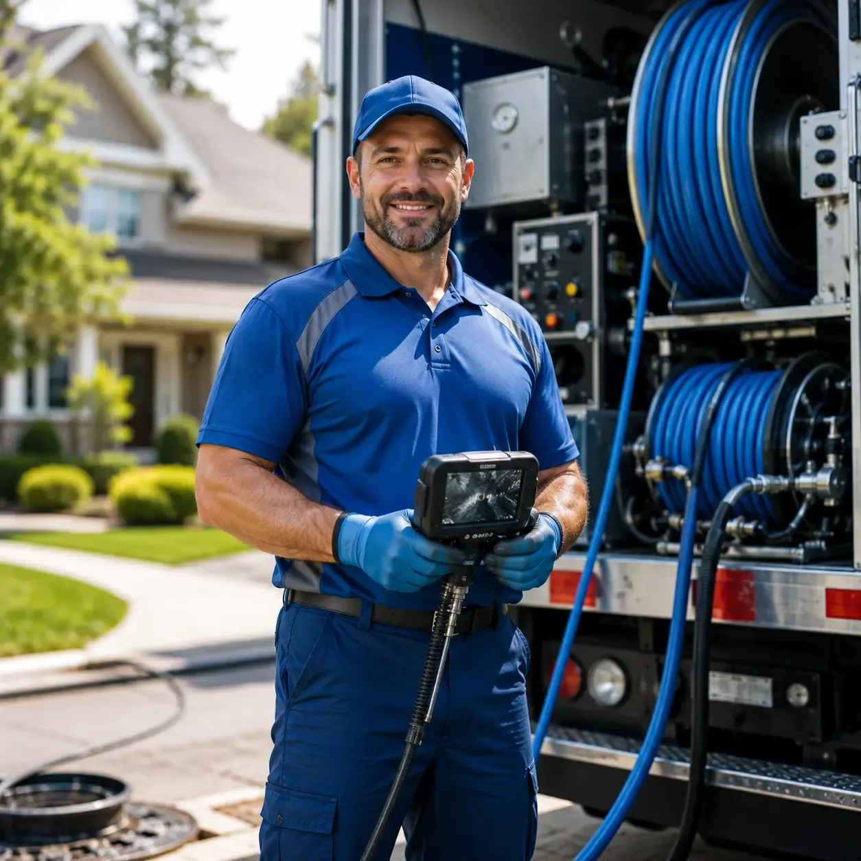 Local outdoor drain cleaning specialists in Maribel, WI